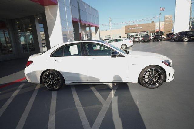 used 2020 Mercedes-Benz AMG C 43 car, priced at $29,995