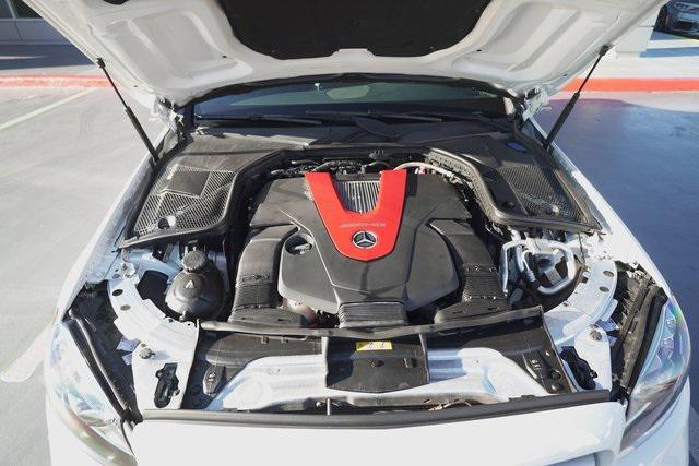 used 2020 Mercedes-Benz AMG C 43 car, priced at $29,995