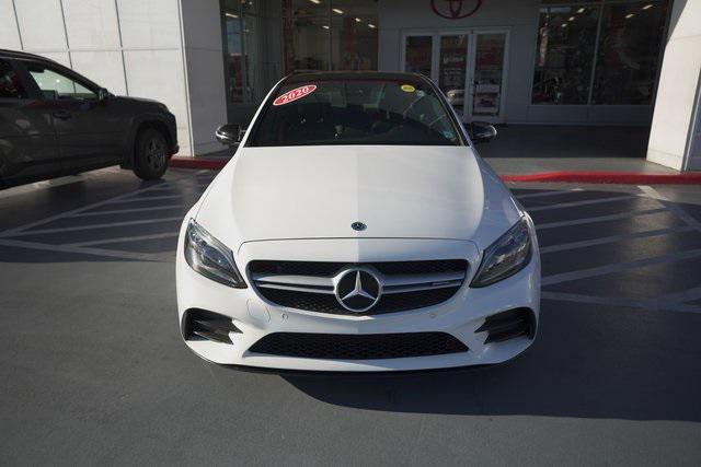 used 2020 Mercedes-Benz AMG C 43 car, priced at $29,995