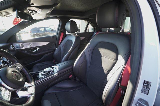 used 2020 Mercedes-Benz AMG C 43 car, priced at $29,995