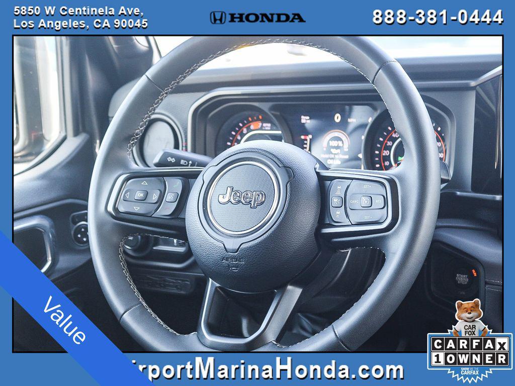 used 2025 Jeep Wrangler car, priced at $41,850