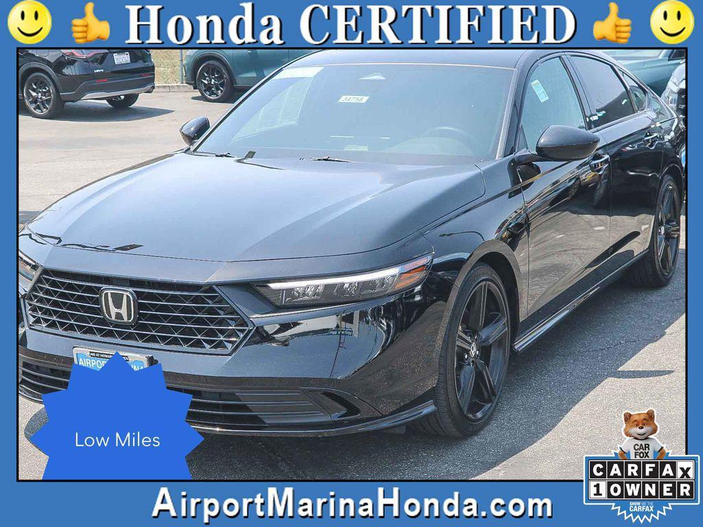 used 2025 Honda Accord Hybrid car, priced at $32,350