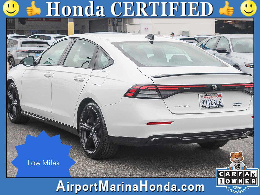 used 2023 Honda Accord Hybrid car, priced at $29,000