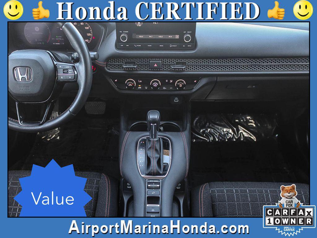 used 2024 Honda HR-V car, priced at $27,500
