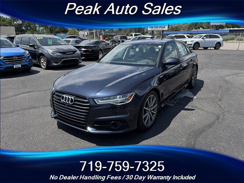 2018 Moonlight Blue Metallic Audi A6