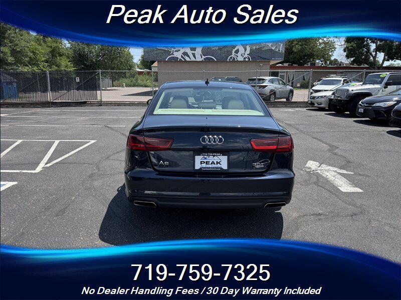 2018 Moonlight Blue Metallic Audi A6