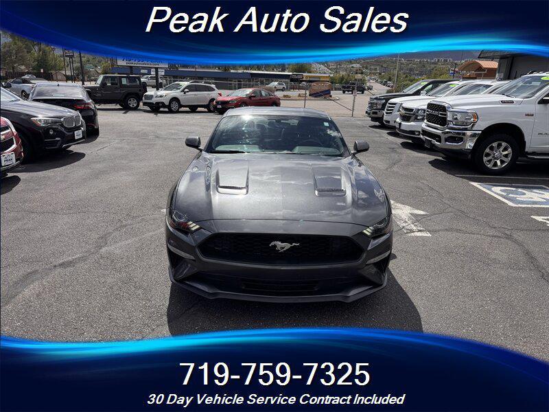 used 2020 Ford Mustang car, priced at $19,879