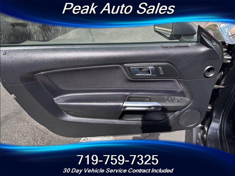 used 2020 Ford Mustang car, priced at $19,879
