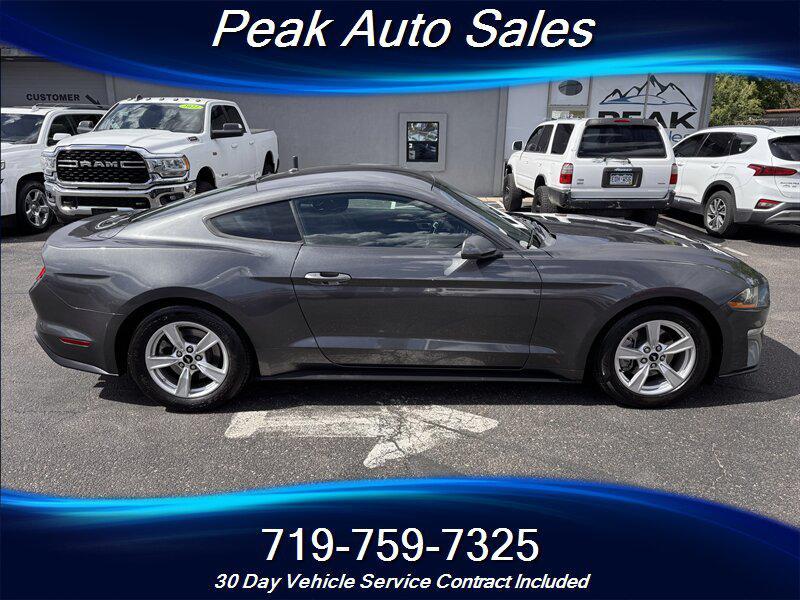 used 2020 Ford Mustang car, priced at $19,879