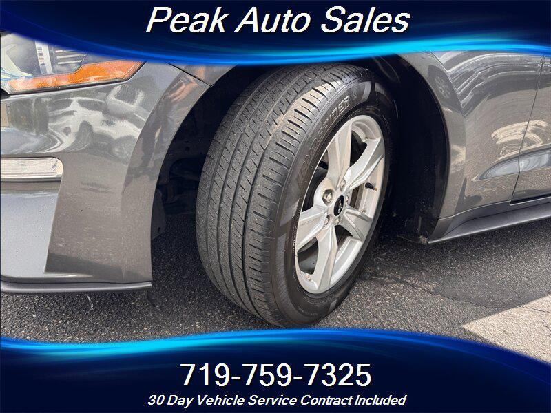 used 2020 Ford Mustang car, priced at $19,879