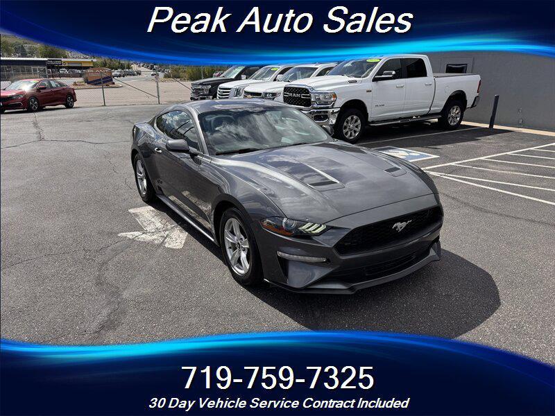 used 2020 Ford Mustang car, priced at $19,879