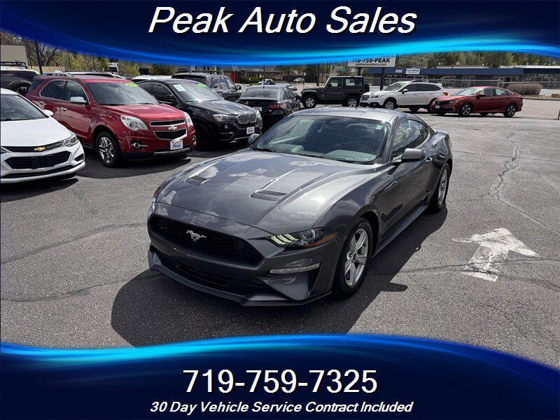 used 2020 Ford Mustang car, priced at $19,879