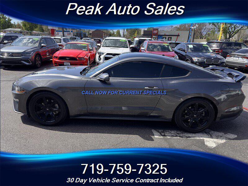 used 2019 Ford Mustang car, priced at $19,376