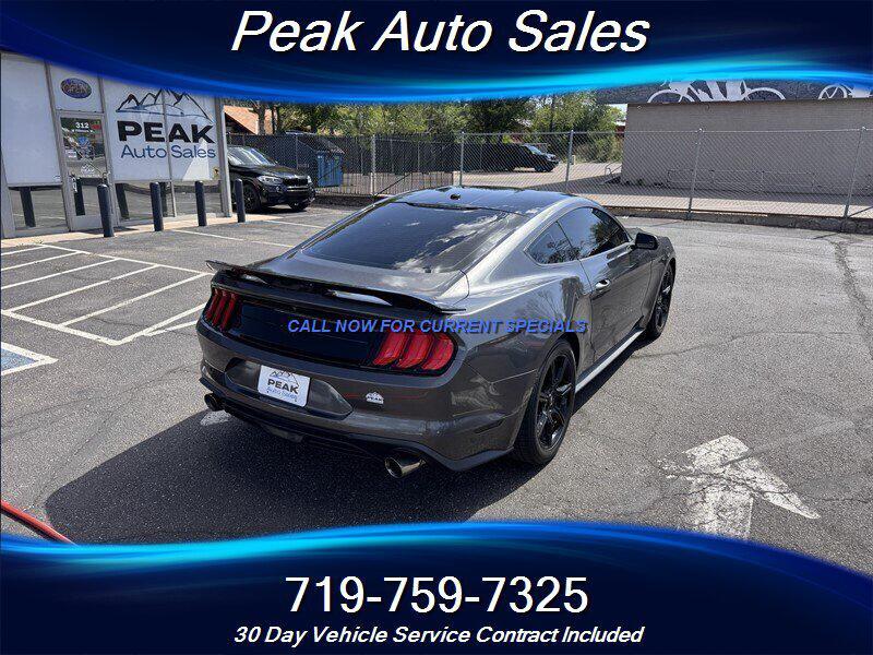 used 2019 Ford Mustang car, priced at $19,376