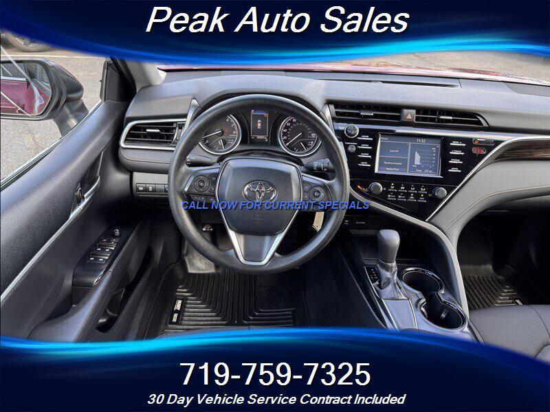 used 2018 Toyota Camry car, priced at $21,486