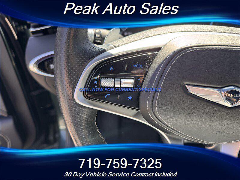 used 2022 Genesis GV70 car, priced at $38,596