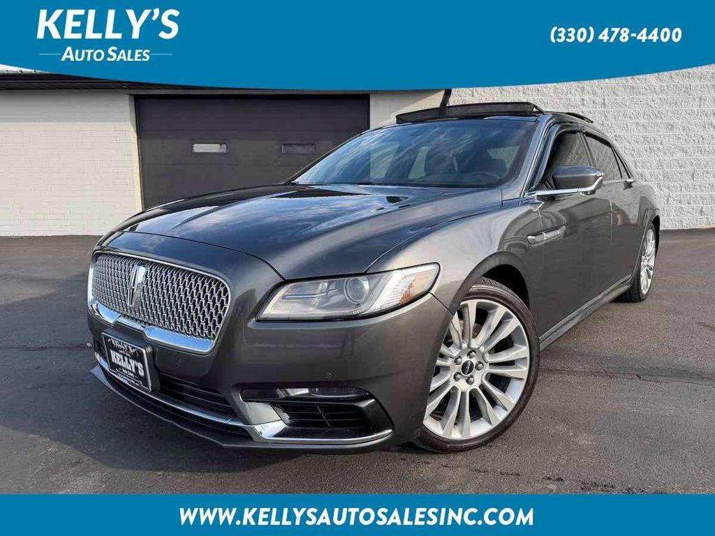 used 2017 Lincoln Continental car, priced at $16,500