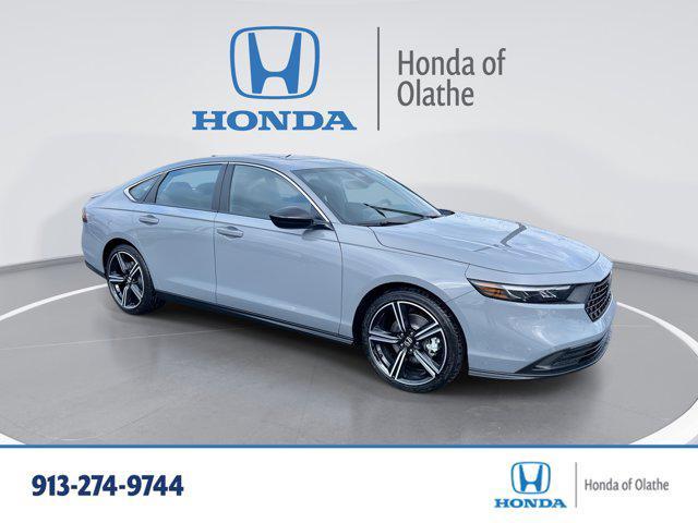 new 2025 Honda Accord Hybrid car, priced at $33,555