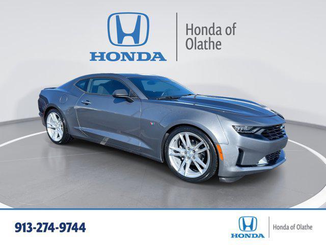used 2021 Chevrolet Camaro car, priced at $27,400