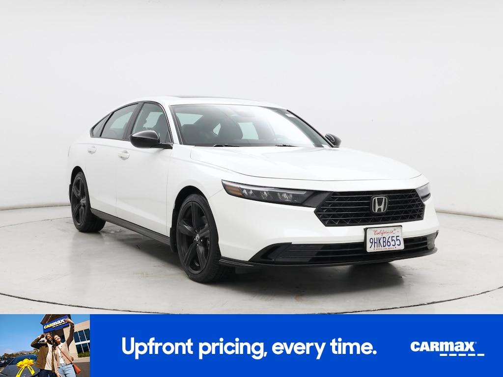 used 2023 Honda Accord Hybrid car, priced at $29,998
