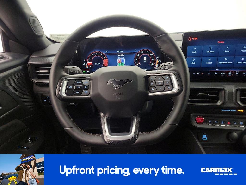 used 2024 Ford Mustang car, priced at $30,998
