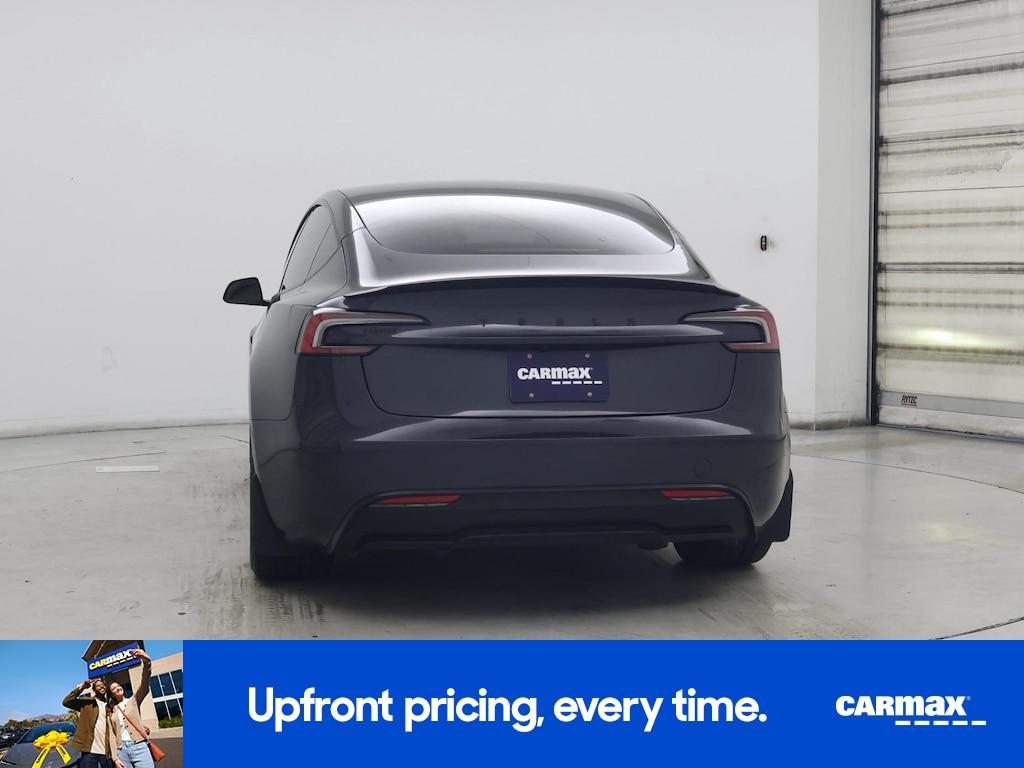 used 2024 Tesla Model 3 car, priced at $45,998