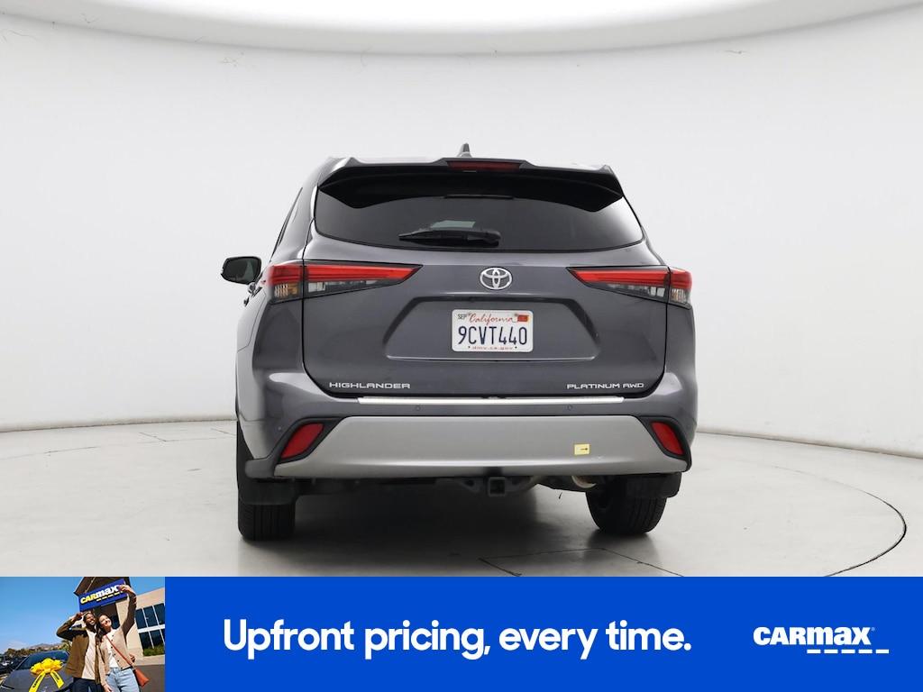 used 2022 Toyota Highlander car, priced at $43,998