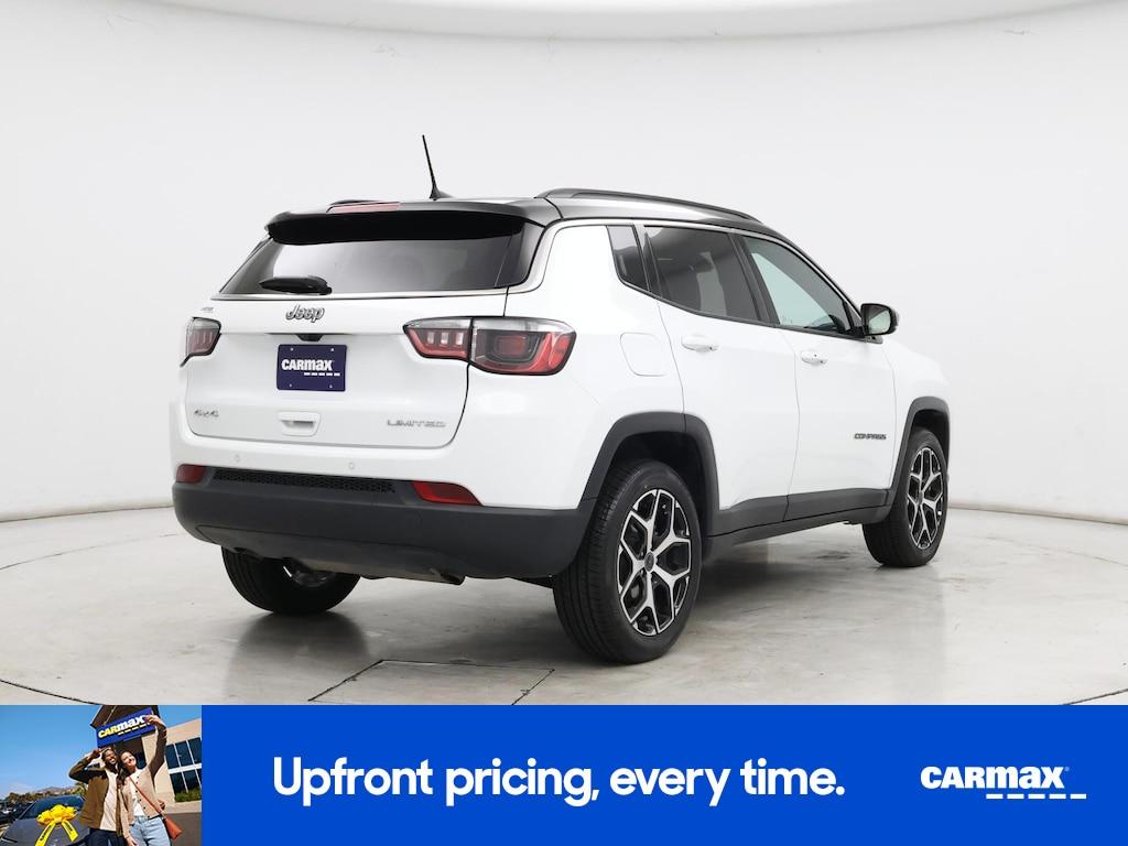 used 2025 Jeep Compass car, priced at $22,998