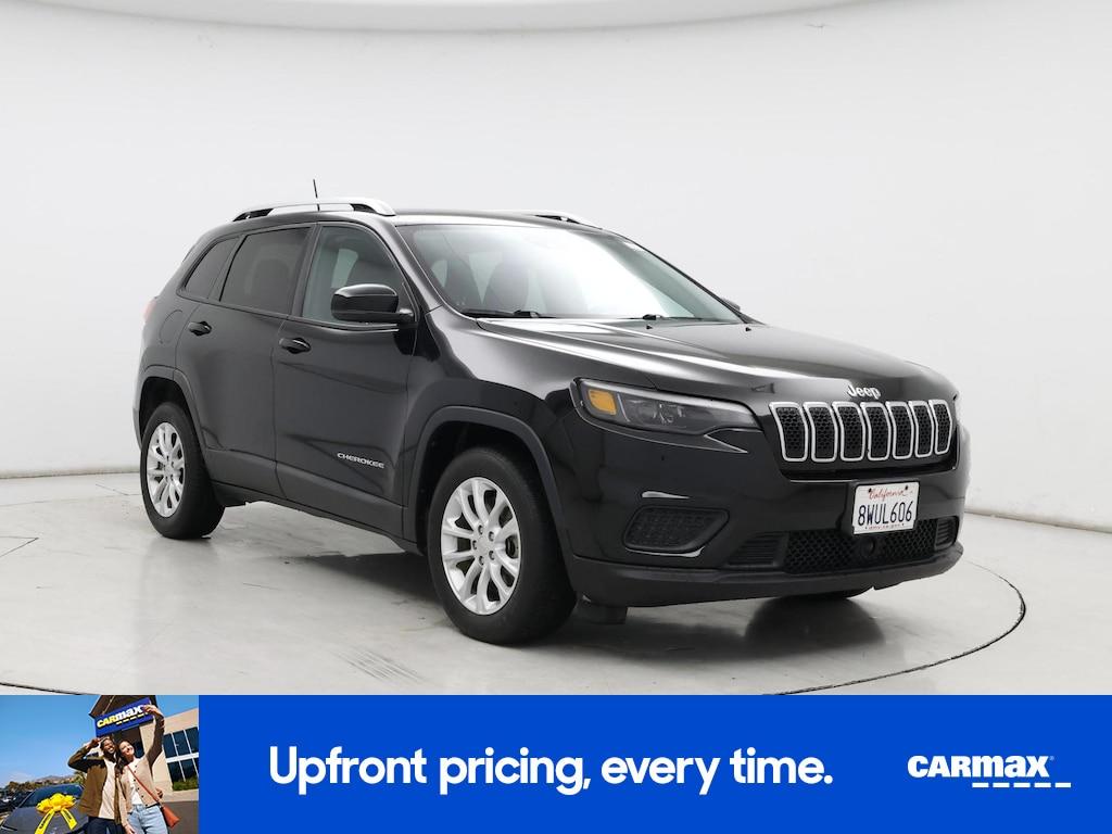 used 2021 Jeep Cherokee car, priced at $15,998