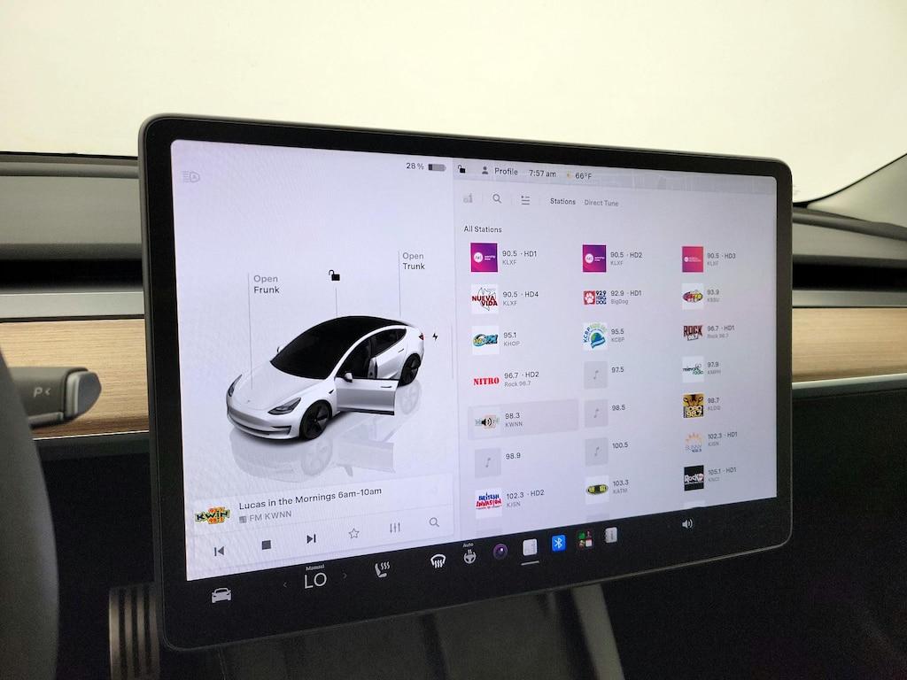 used 2023 Tesla Model 3 car, priced at $27,998