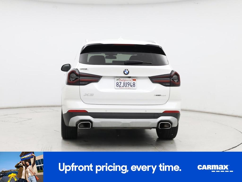 used 2022 BMW X3 car, priced at $27,998
