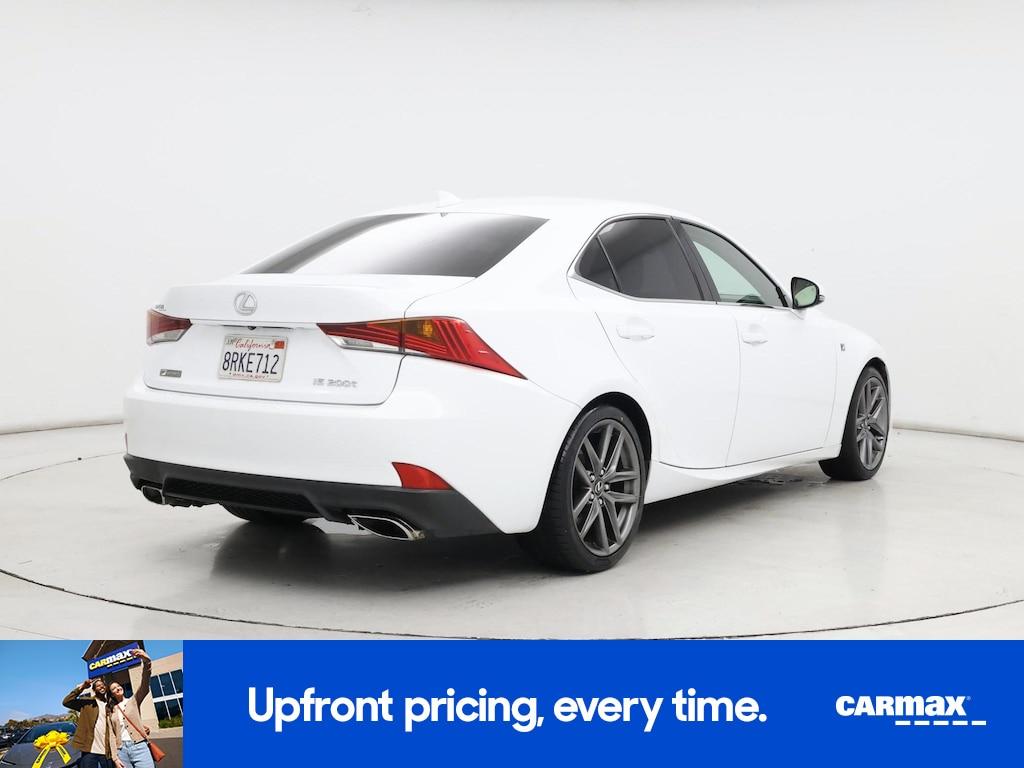used 2017 Lexus IS 200t car, priced at $20,998