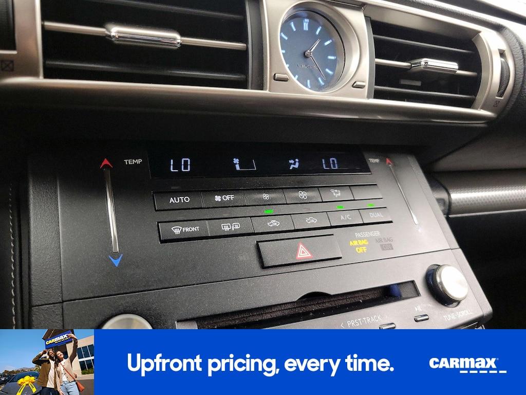 used 2016 Lexus IS 200t car, priced at $21,998