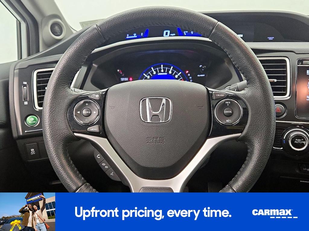 used 2015 Honda Civic car, priced at $21,998