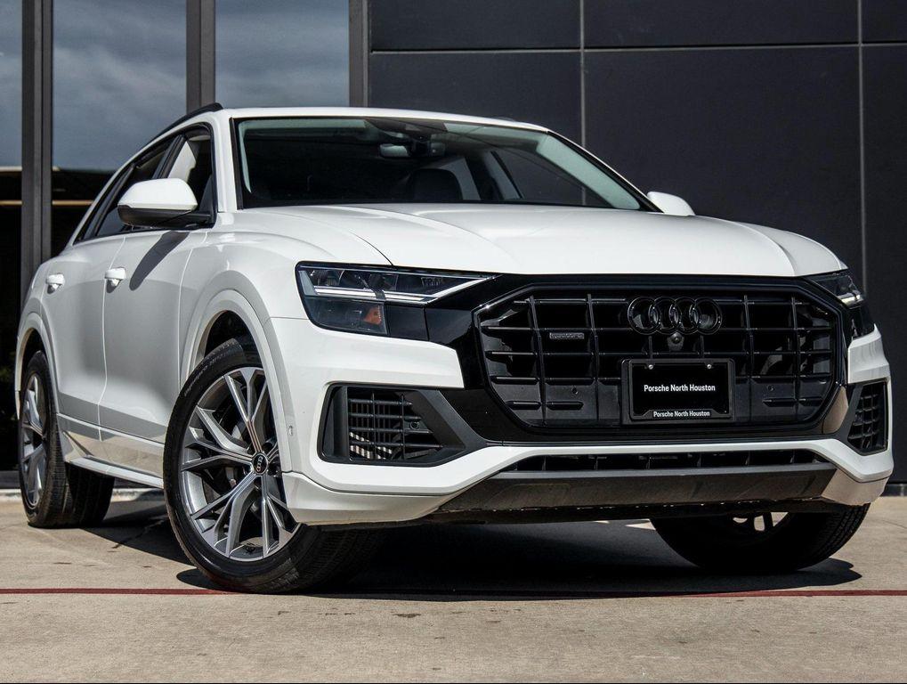 used 2021 Audi Q8 car, priced at $44,991