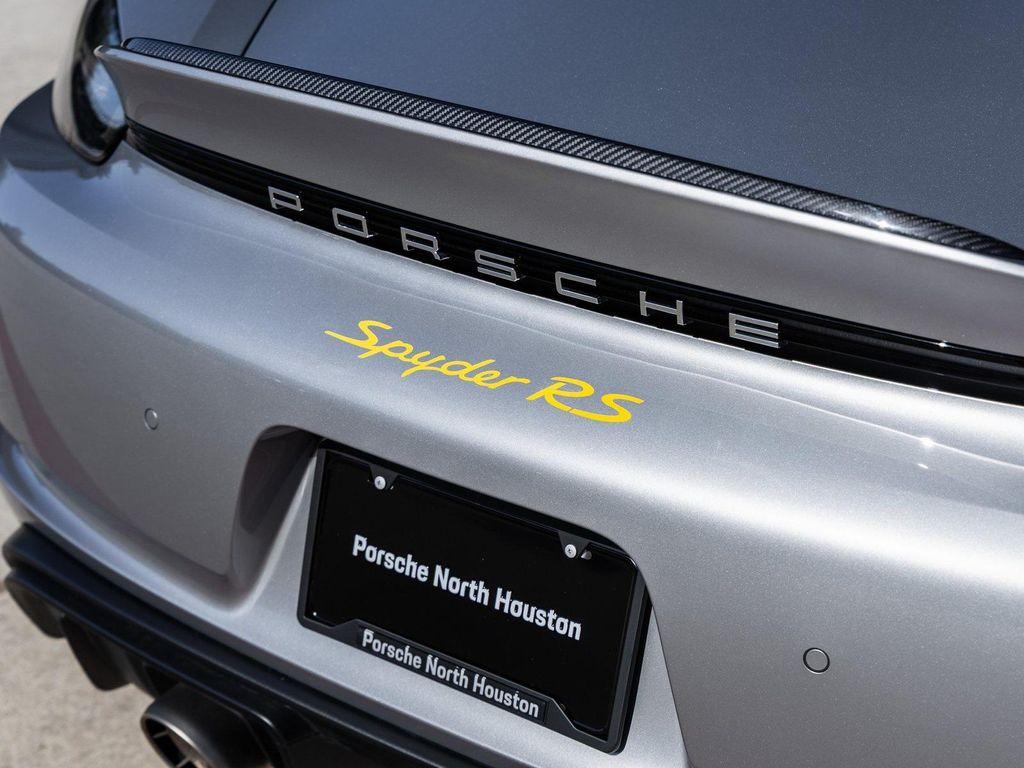 used 2025 Porsche 718 Spyder car, priced at $221,718