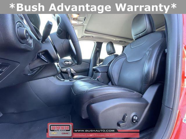 used 2021 Jeep Cherokee car, priced at $17,000