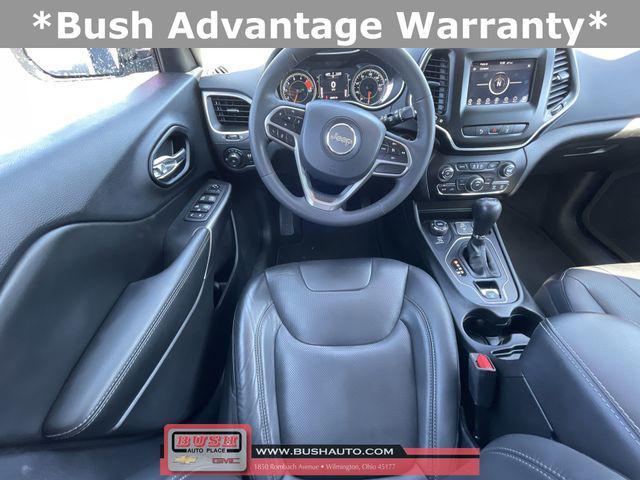 used 2021 Jeep Cherokee car, priced at $17,000