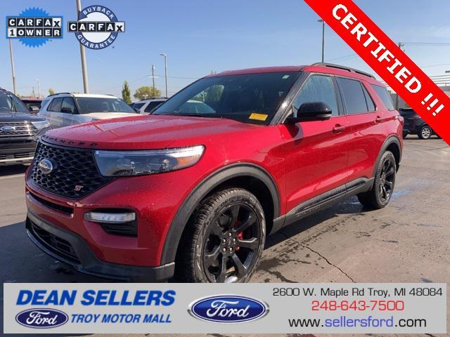used 2023 Ford Explorer car, priced at $38,994