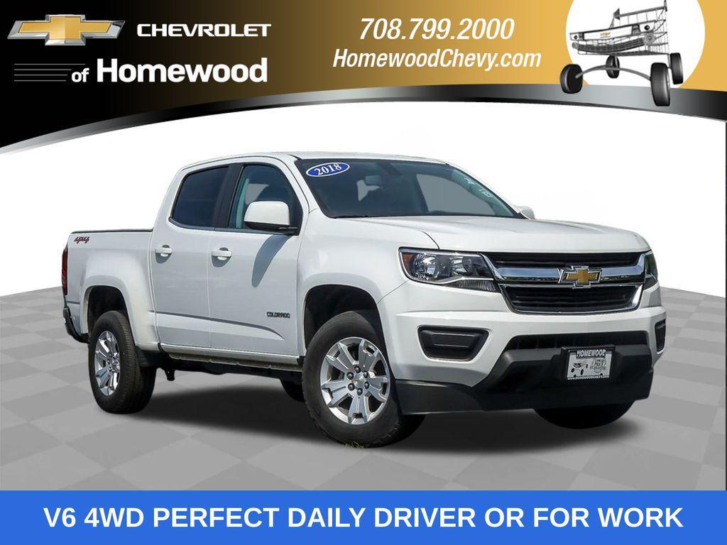 used 2018 Chevrolet Colorado car, priced at $25,408