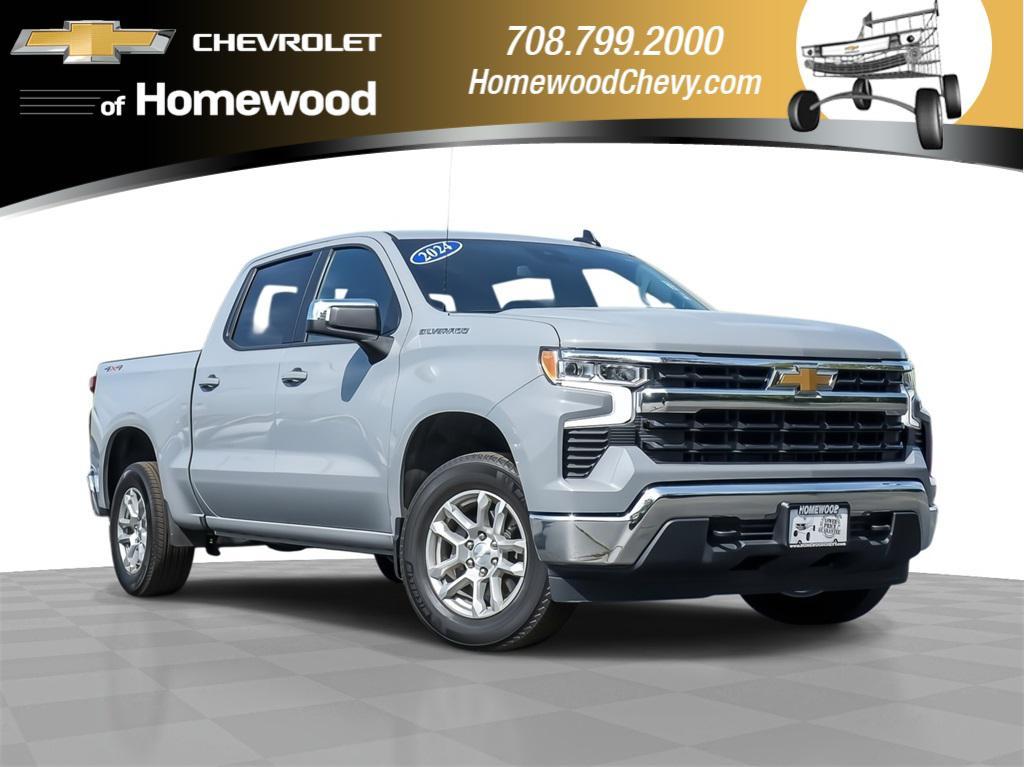 used 2024 Chevrolet Silverado 1500 car, priced at $38,261