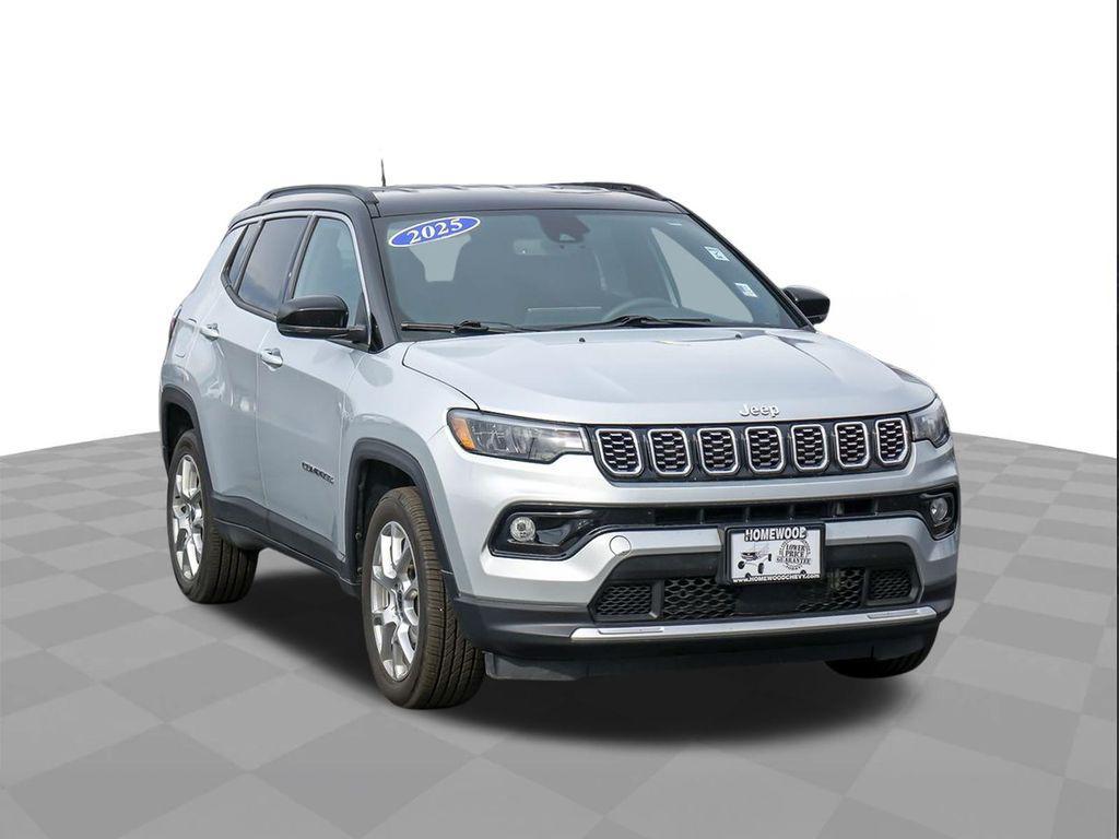 used 2025 Jeep Compass car, priced at $24,995