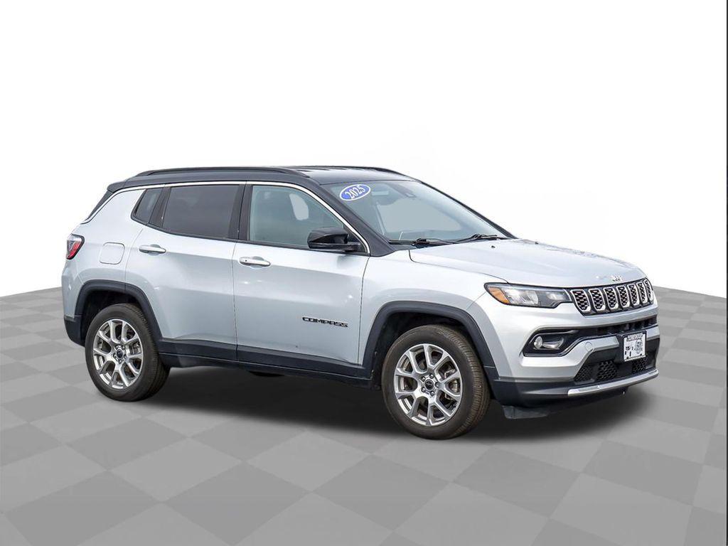 used 2025 Jeep Compass car, priced at $24,995