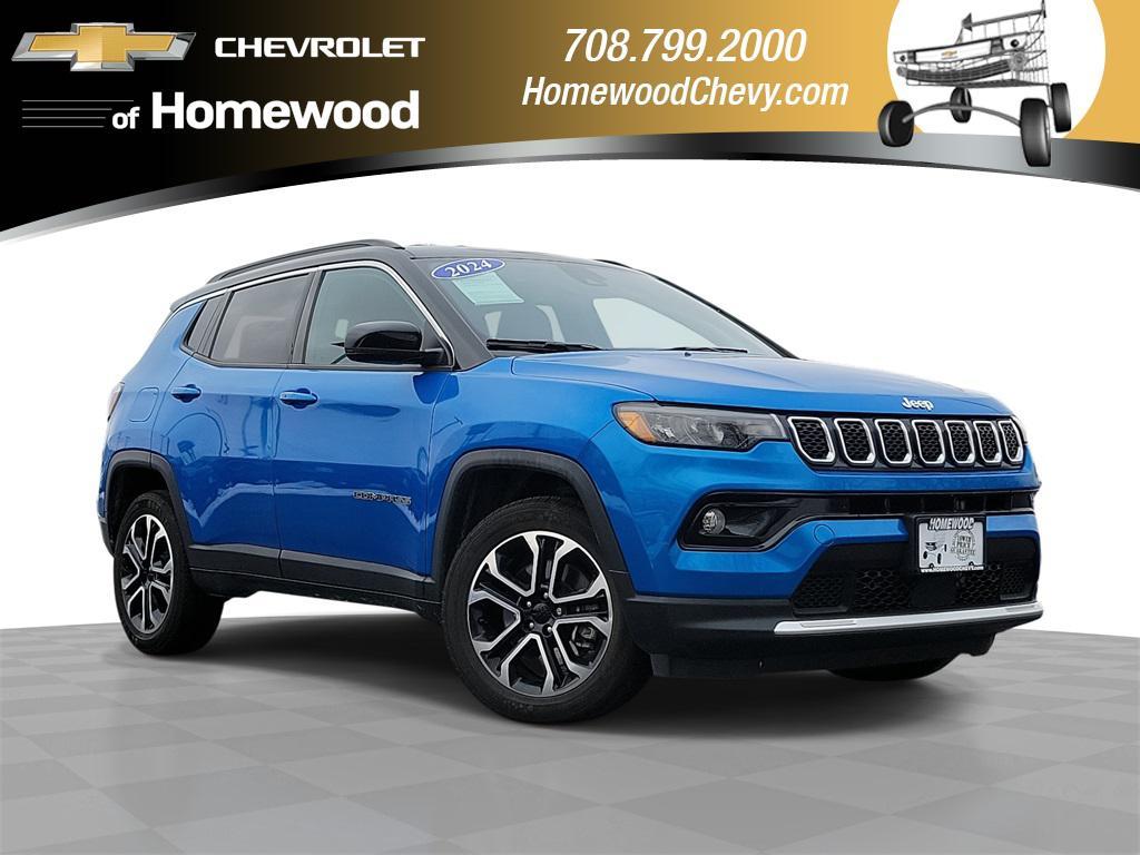 used 2024 Jeep Compass car, priced at $22,990