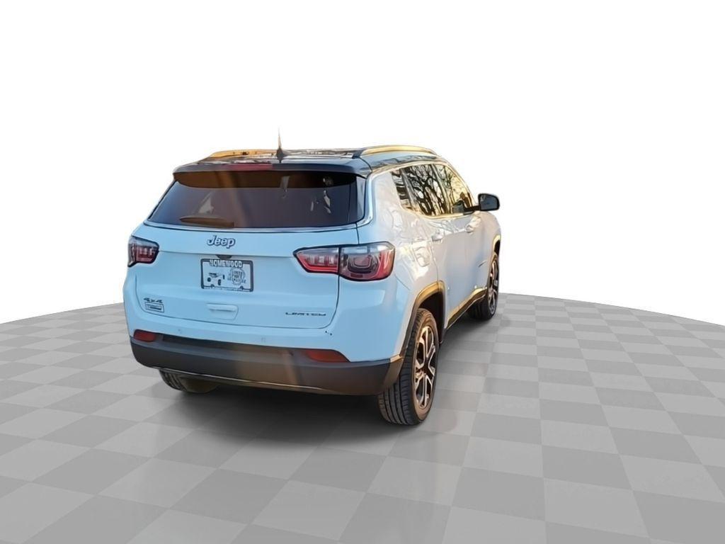 used 2024 Jeep Compass car, priced at $21,990