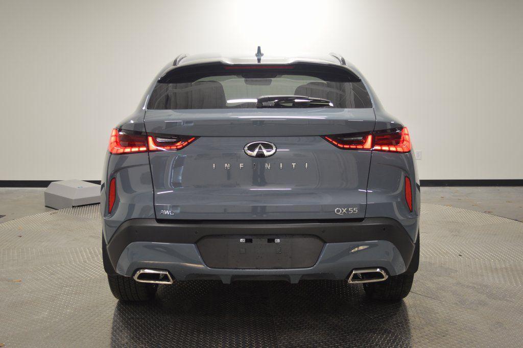 new 2025 INFINITI QX55 car, priced at $55,535