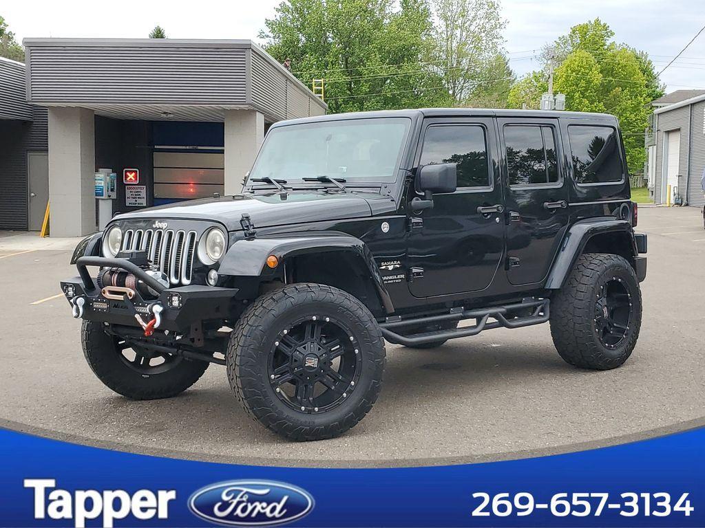 used 2016 Jeep Wrangler Unlimited car, priced at $16,292