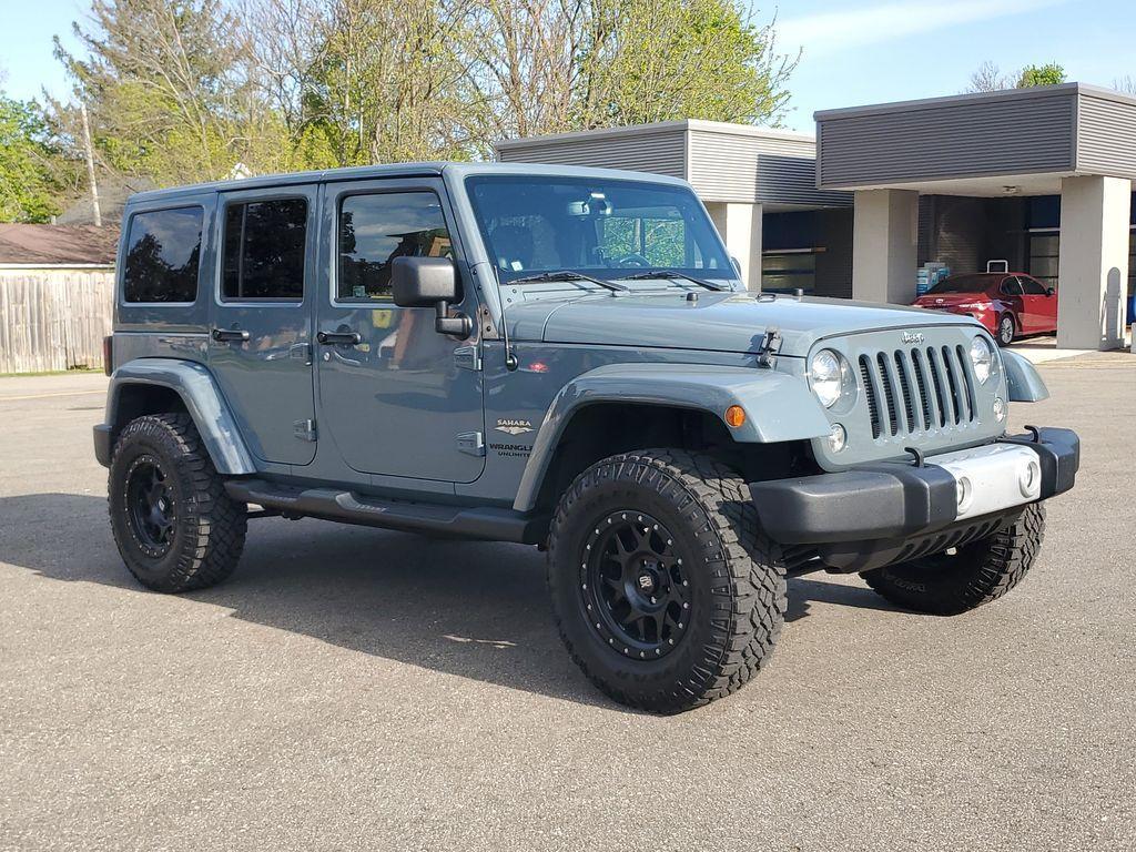 used 2014 Jeep Wrangler Unlimited car, priced at $21,302