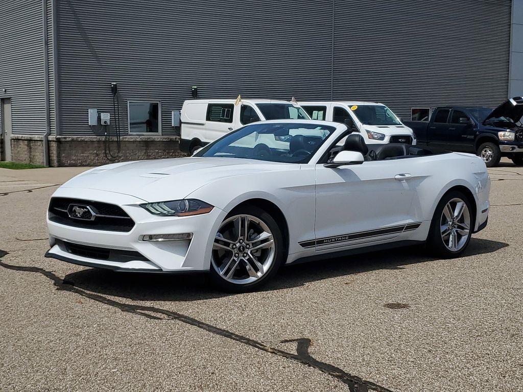 used 2021 Ford Mustang car, priced at $28,054