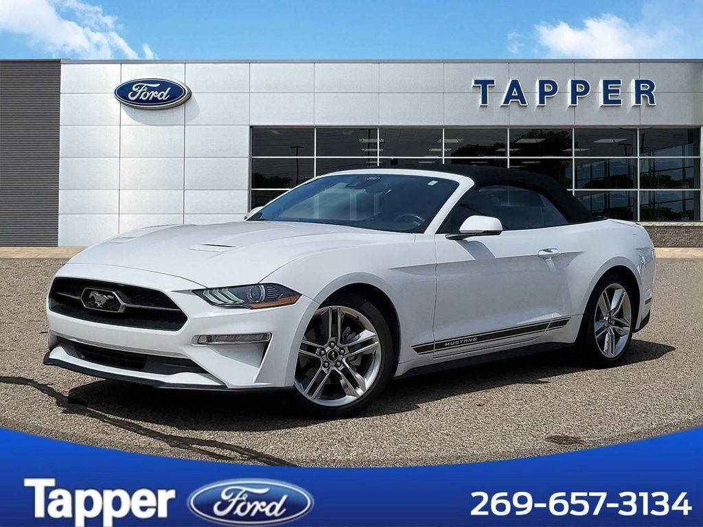 used 2021 Ford Mustang car, priced at $28,054